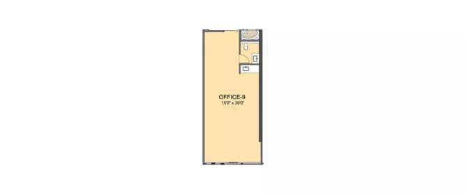 Lodha Codename Business Ready Dombivali - Floor plan Commercial Office 500 Sq.ft