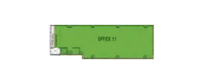 Kanakia Wallstreet Andheri - Floor plan Commercial Office 3173 Sq.ft