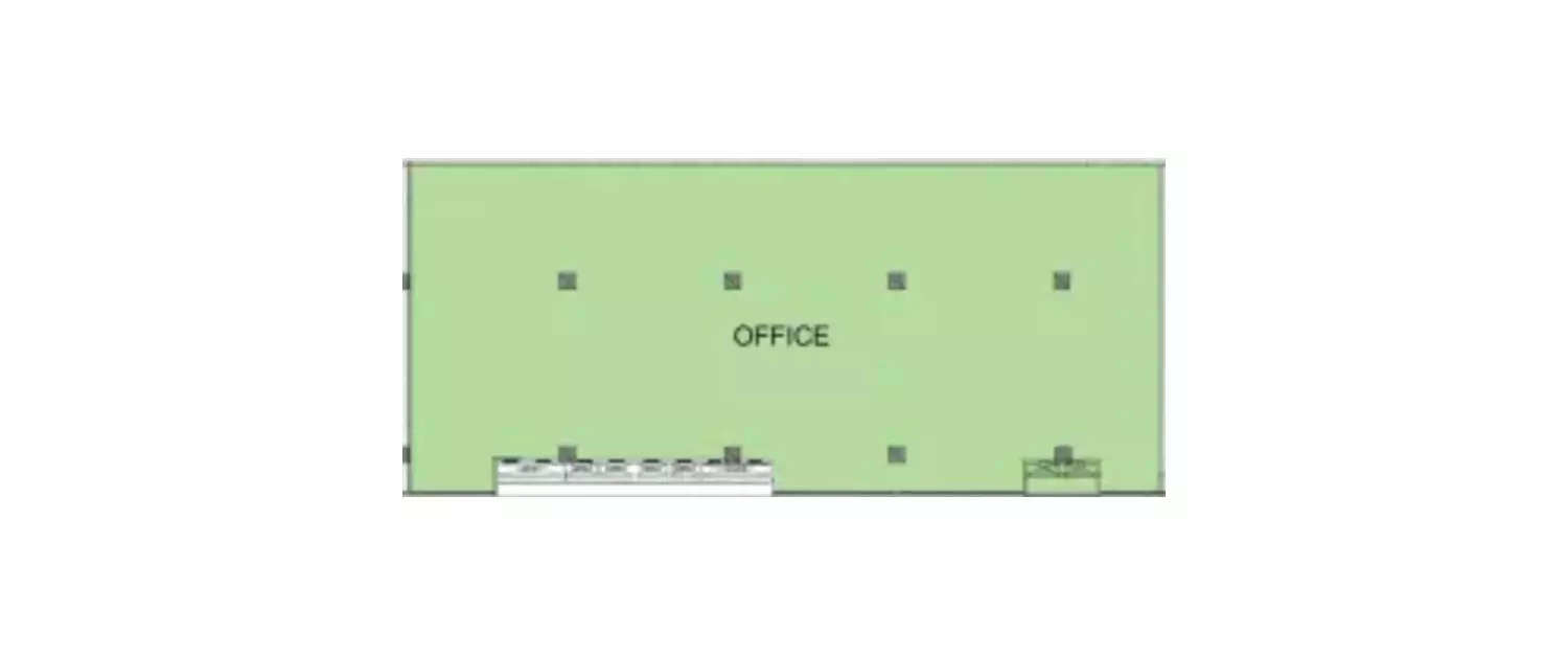 Floor plan for Commercial Office