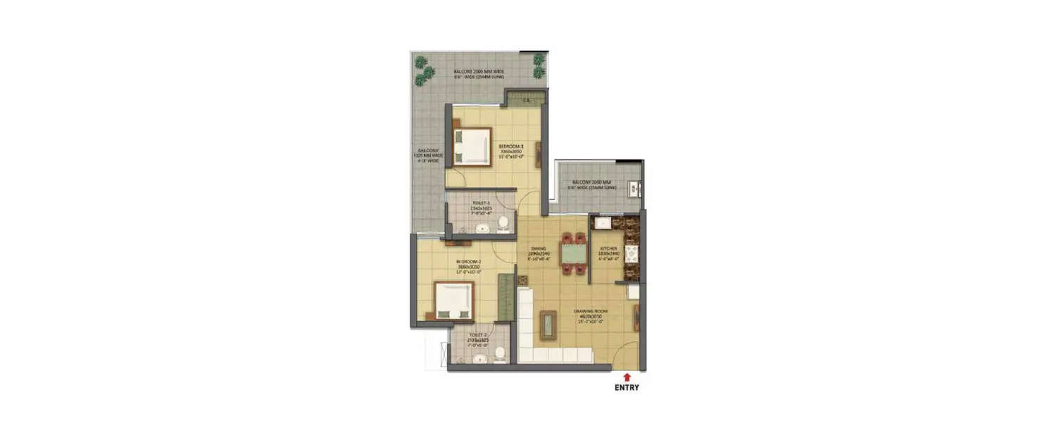 Gaur City 7th Avenue, Noida: Unit Price, Floor Plan, Reviews More