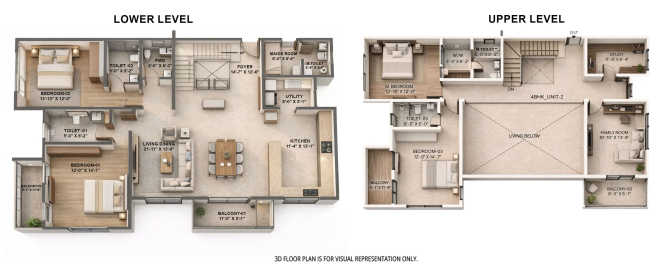 Birla Trimaya Devanahalli - Floor plan 4.5 BHK 2551 Sq.ft