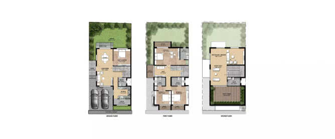 Radiance Iris Jakkur - Floor plan 4 BHK 2902 Sq.ft