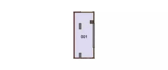 Lodha Codename Must Have Lower Parel - Floor plan Commercial Office 601 Sq.ft