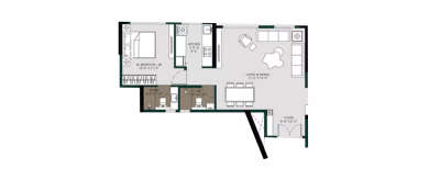 MICL Aaradhya Parkwood, 1 BHK-null Sq.ft