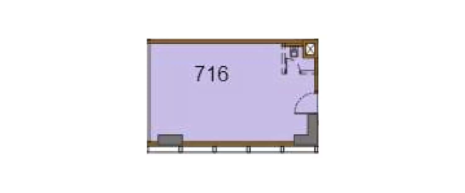 Floor plan for Commercial Office