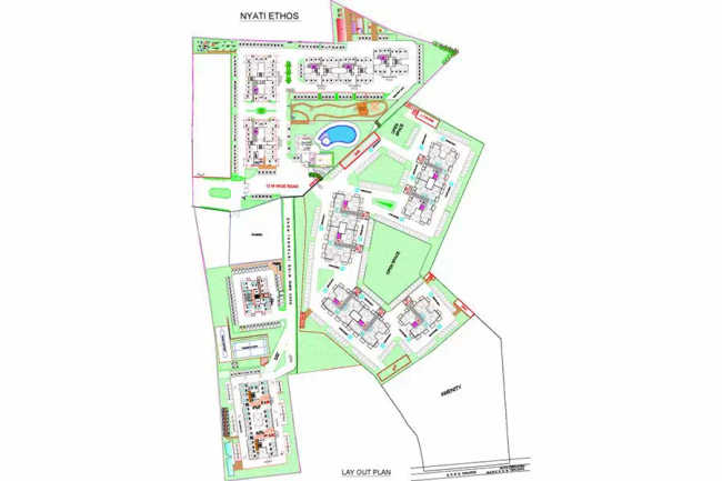 Nyati Ethos Undri - Location Map