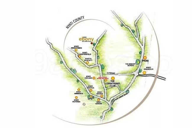 Nyati Ebony Undri - Location Map