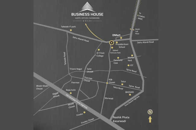 Business House Moshi - Location Map