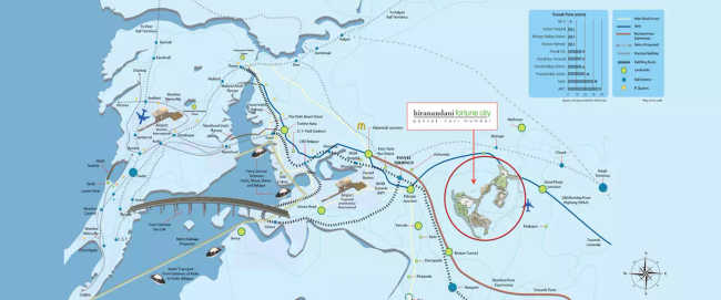 Hiranandani Fortune City Panvel - Location Map