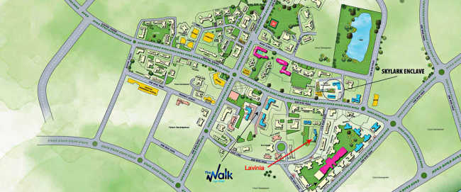 Hiranandani Skylark Enclave Ghodbunder Road - Location Map