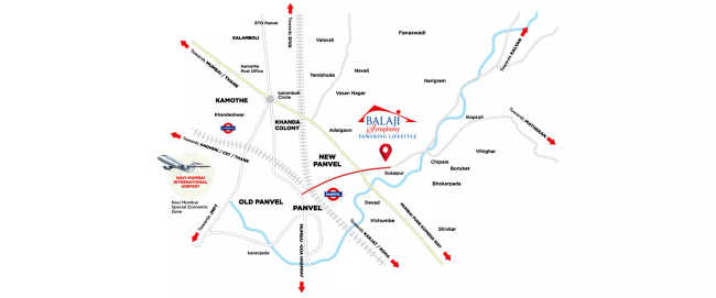 Balaji Symphony Panvel - Location Map
