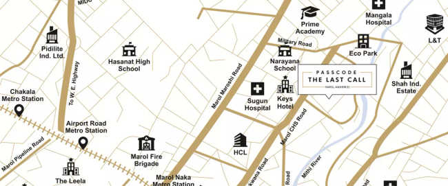 Sheth Passcode The Last Call Andheri - Location Map
