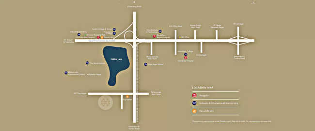 Hiranandani Glen Gate Devinagar - Location Map