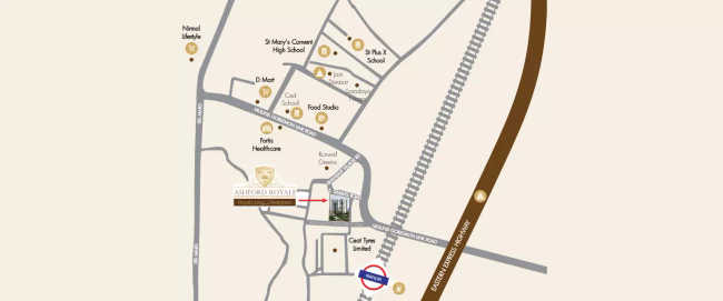 Ashford Royale Nahur - Location Map
