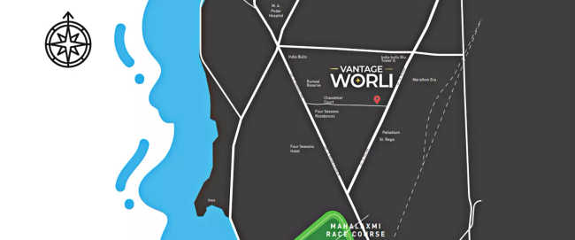 Chandak Codename Vantage Worli Worli - Location Map