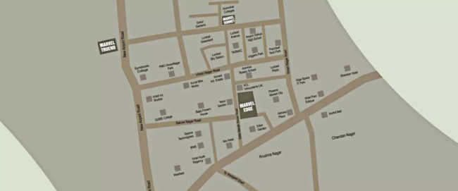 Marvel Edge Viman Nagar - Location Map