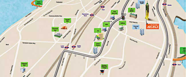 Ruparel Ariana Parel - Location Map