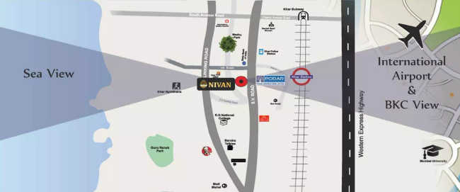 Paradigm Nivan Khar - Location Map
