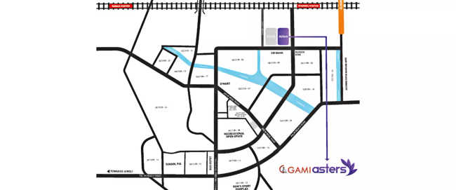 Gami Asters Ghansoli - Location Map