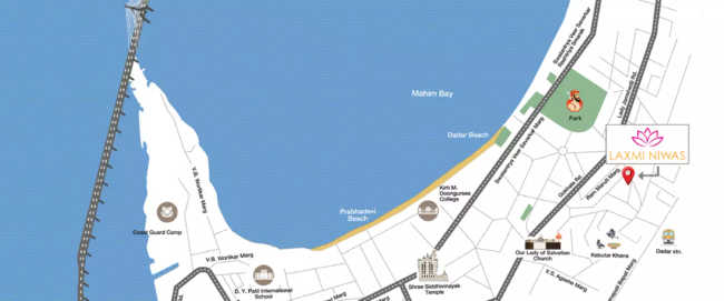Laxmi Niwas Dadar - Location Map
