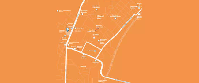 Marathon Millennia Mulund - Location Map