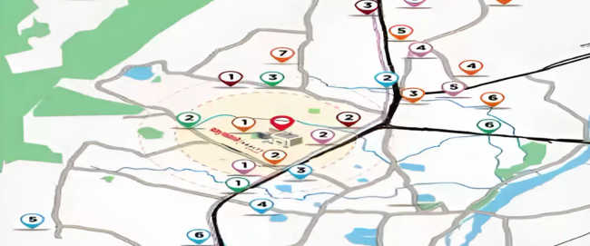 Raymond Codename Beyond Pokhran Road 1 - Location Map