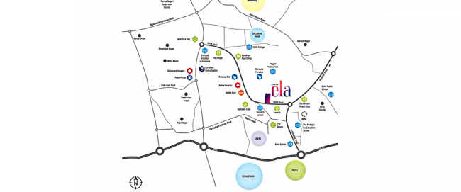 Gagan Ela Mohammed Wadi - Location Map