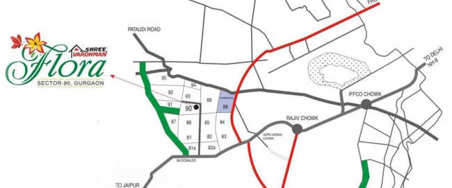 Vardhman Flora Byculla - Location Map