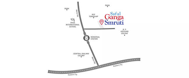 Safal Ganga Smruti Chembur - Location Map