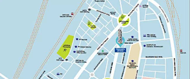 Tridhaatu Athena Matunga - Location Map