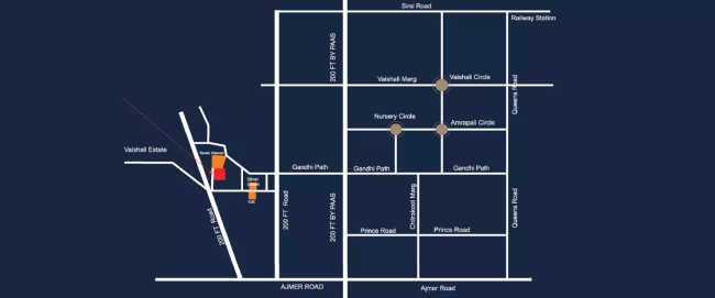 Vijay Enclave Ghodbunder Road - Location Map