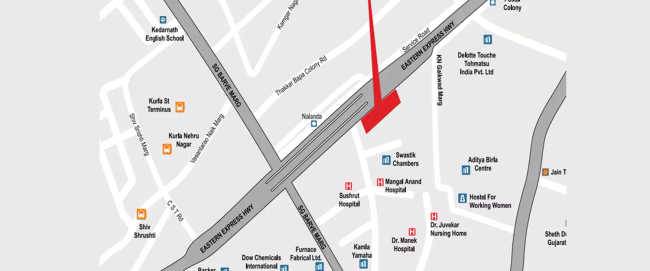 Ruparel Orion Chembur - Location Map