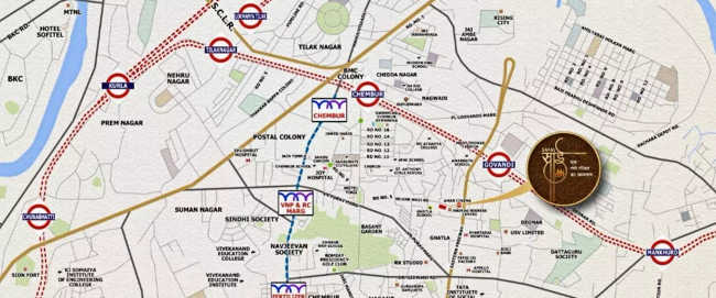 Safal Sai Chembur - Location Map