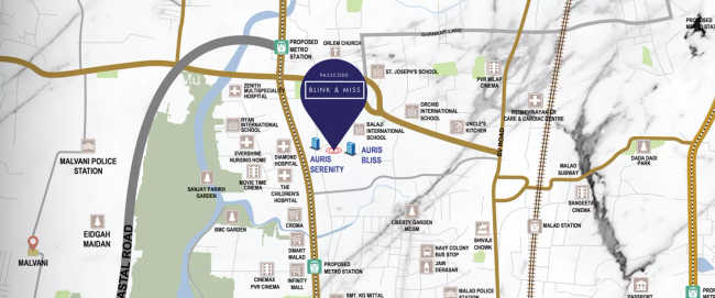 Passcode Blink And Miss Malad - Location Map