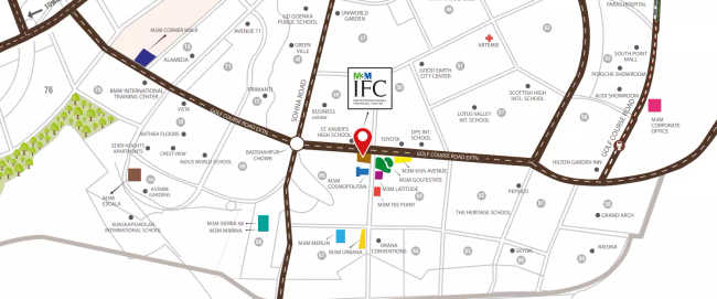 M3M International Financial Centre Sector 66 - Location Map