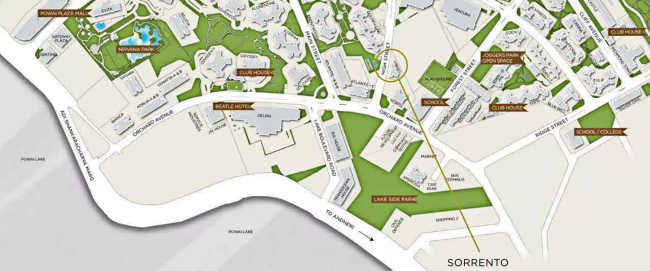 Hiranandani Sorrento Powai - Location Map