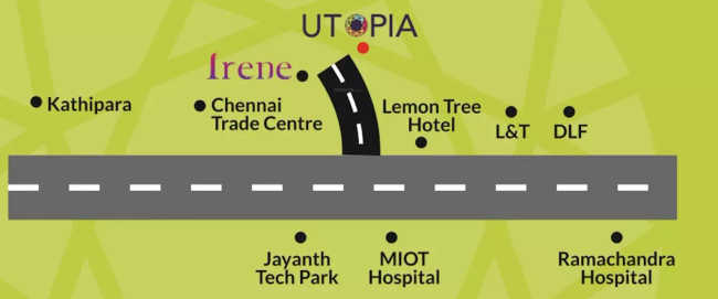 Casagrand Utopia Manapakkam - Location Map