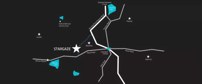Kolte Patil 24K Stargaze Bavdhan - Location Map