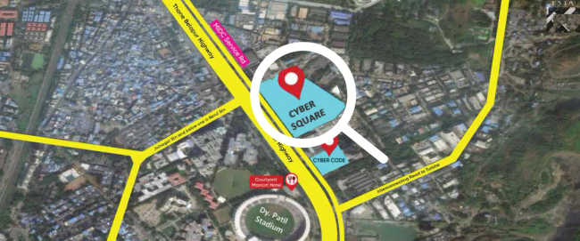 Greenscape Cyber Square Nerul - Location Map