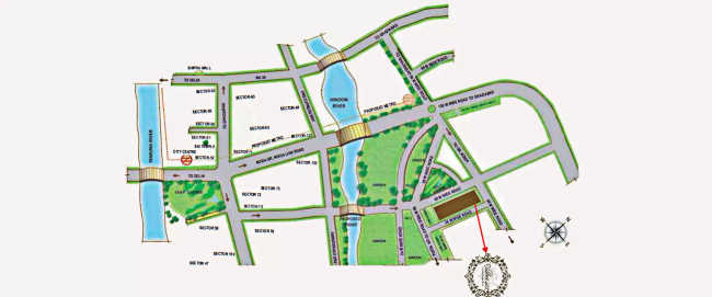 Supertech Albaria Sector 1 Greater Noida W - Location Map