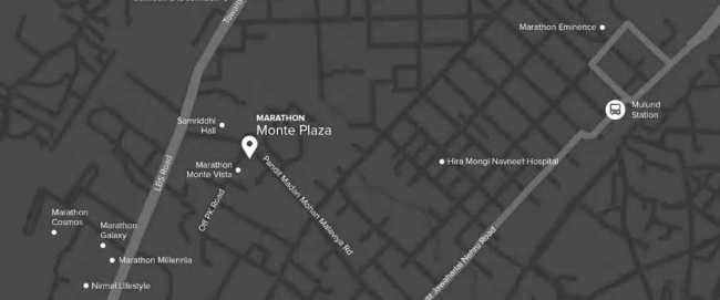 Marathon Monte Plaza Mulund - Location Map