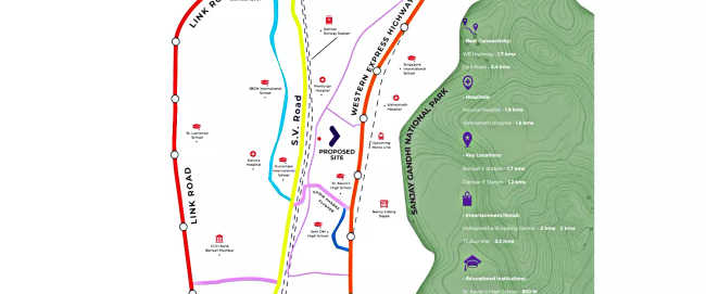 Chandak Nishchay Borivali - Location Map