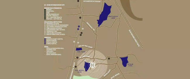 Hiranandani Kingston Akshaya Nagar - Location Map