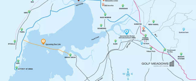 Godrej Meadows Panvel - Location Map