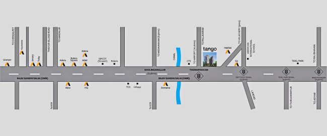 Akshaya Tango Mettukuppam - Location Map