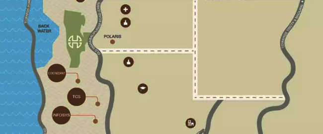 Hiranandani Bridgewood Egattur - Location Map