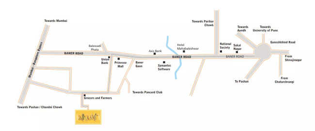 Paranjape Athashri Whitefield - Location Map
