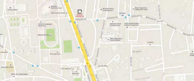 Marvel Castella Baner - Location Map