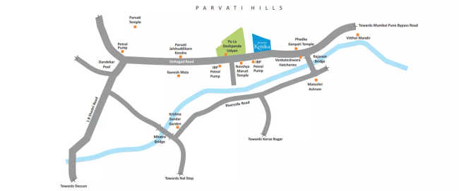 Rohan Kritika Dattawadi - Location Map