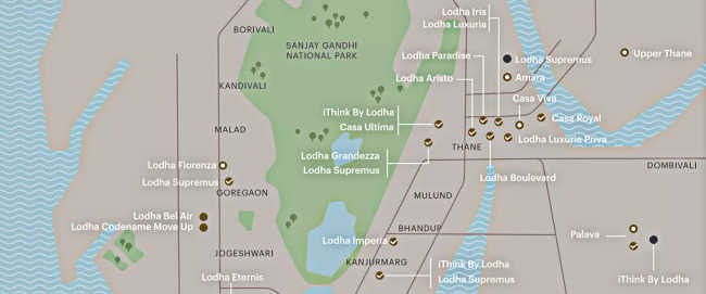 Lodha Bel Air Jogeshwari - Location Map